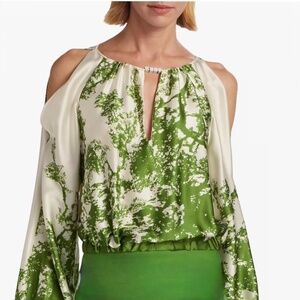 Silvia Tcherassi Tess Silk Top New With Tags Size S